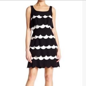 NWOT Julia Jordan scalloped sheath dress